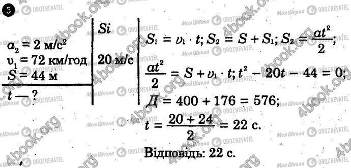 ГДЗ Физика 10 класс страница Вар3 Впр5